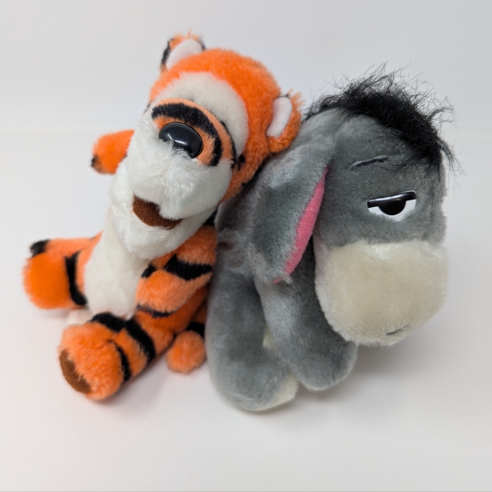 Disney Winnie The Pooh Plush Eeyore Tigger Vintage Sears
